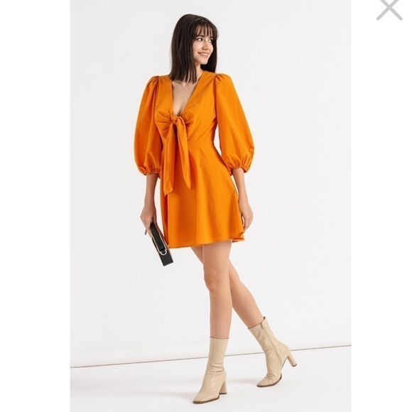 Ted Baker Jozelyn Bow Front Mini Dress NWT - Picture 5 of 16